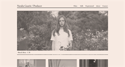 Desktop Screenshot of nataliaguarin.com